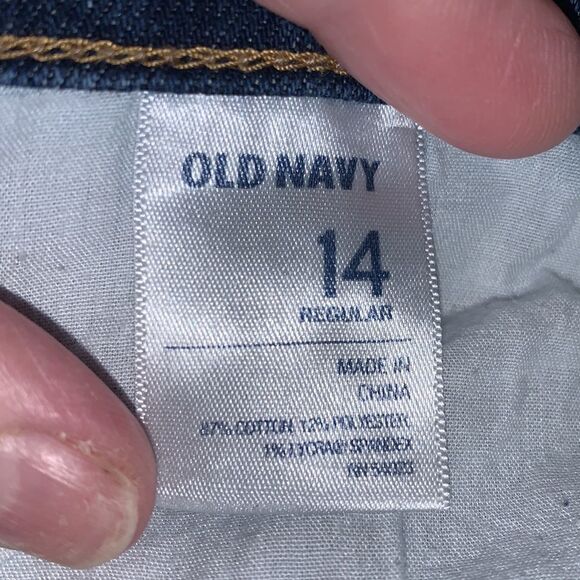 OLD NAVY high-rise blue jeans 14 - Picture 6 of 6